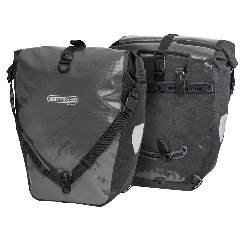 Grey Ortlieb Back-Roller Classic product image showing two bags